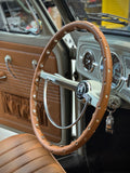 VW (1961-1973) Leather Steering wheel Cover Cognac